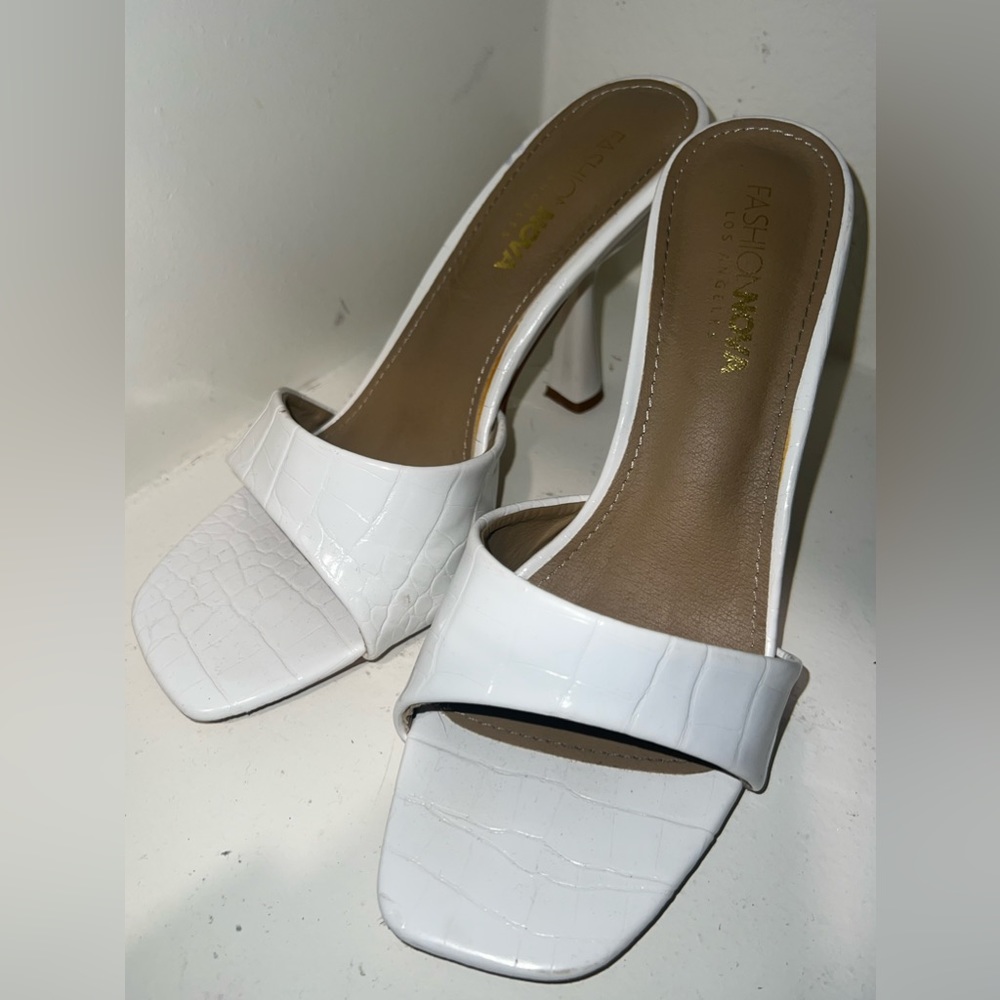 Fashion Nova Croc Heels